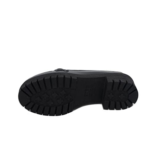 Loafer Sola Tratorada Mississipi Preta