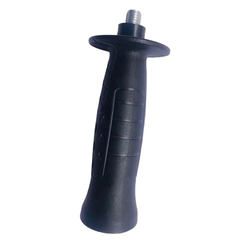 Stgfyxgs Mango Auxiliar Lateral para Amoladora, Ergonómico, Antideslizante, Resistente Al Desgaste, Práctico Repuesto, Color Negro, M8 Texturizado