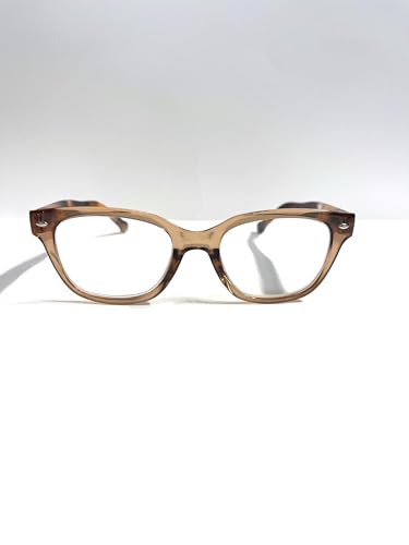 Foster Grant EZ2C2104 reading glasses translucent brown beige Havana +2.00
