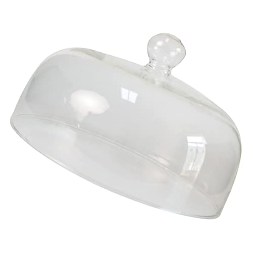 Mobestech Cubre Desierto Platos Frescos Queso Limpio Tienda Cubierta Microondas Horno Antisalpicaduras para Servir Cm* Cloche Fiesta Claro Hogar Pastel Soporte Bandeja Tapa Cover