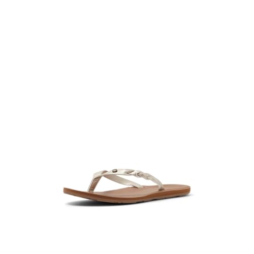 Roxy Women's Liza IV Beach Sandals, Light Red, 7