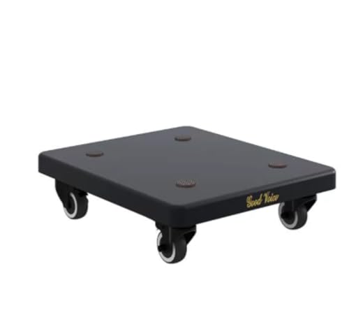 サブウーファー スピーカー スタンド スピーカー アイソレーション スタンド フロア サブウーファー オーディオ アイソレーション プラットフォーム,単層35cm*35cm/二層35cm*40cm自在キャスタータイプ (単層35cm*35cm)