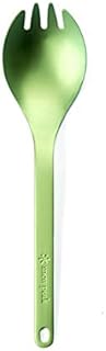Snow Peak Titanium Spork - Durable, Versatile & Lightweight Eating Utensil - 0.6 Oz