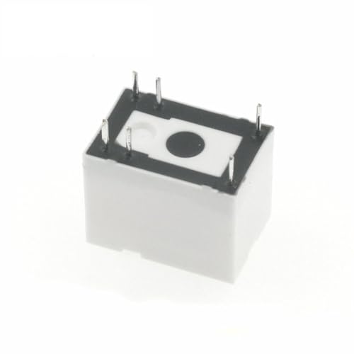 Componente relé HFD16 de 6 pines y 30VDC para proyectos de robótica y electrónica 7