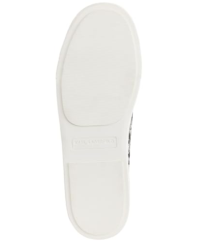 Image of Karl Lagerfeld Women's Cate Pins Tweed Lace up Sneaker