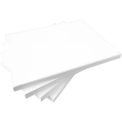 Hawksbill 225GSM A4 White Card Stock 50 Pack Premium Smooth Thick Cardstock for Arts Craft Home and Office Use