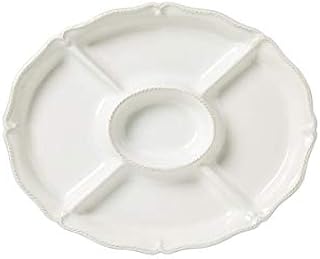 Juliska Berry and Thread Whitewash Crudité Platter