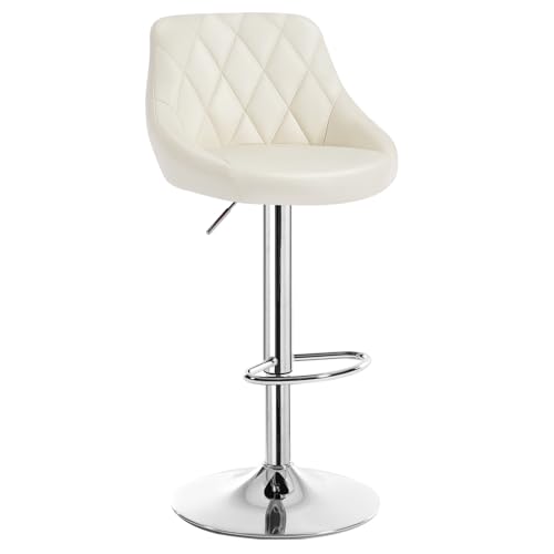 WOLTU 1er Barhocker Barstuhl, leichte reinige Kunstleder, Gute gepolsterte...