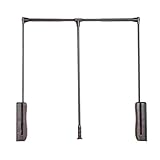 Largeur ajustable, ultra pratique : disponible en trois tailles, chacune avec une largeur de tringle réglable for s’adapter aux armoires de différentes largeurs. Sa conception télescopique et sa tringle à largeur ajustable la rendent idéale for les armoires.