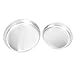 Yardwe 2 Sztuk Okrągłe Aluminium Pan Pieczenia Pan Nonstick Ciasto Pan Formy Do Pieczenia Piekarnik Do Pieczenia Taca Naczynia Do Pieczenia Arkusz Ciasto Chleb Pizza