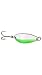Acme Little Cleo Fishing Terminal Tackle, 2/3-Ounce, Nickel Chartreuse Stripe