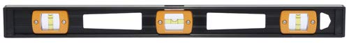 Johnson Level & Tool 3718 Professional Aluminum Level, 18", Black, 1 Level,Yellow #TOP22