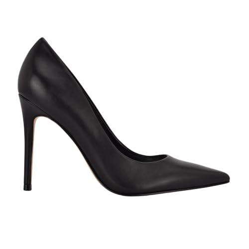 Image of Nine West Fresh Pointy Toe Pumps, 10.5, Black Leather