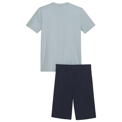 Image of PUMA Kids Graphic T-Shirt & Fleece Short Set (Toddler)