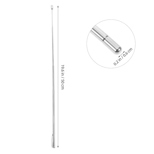 image for Vintorky Music Conductor Baton: Telescopic Musical Baton Stainless Ste