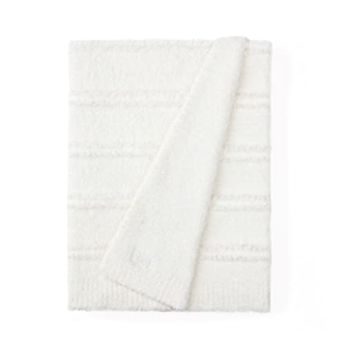 Ugg - Eugenia Throw Blanket - Soft Knitted Throw Blanket - 50" X 70" - Warm Accent Blanket For Couch Or Bed - Cozy Home Décor - Snow #TOP4