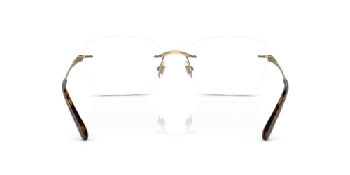 Image of Brooks Brothers Men's Bb1107t Titanium Rectangular Prescription Eyewear Frames