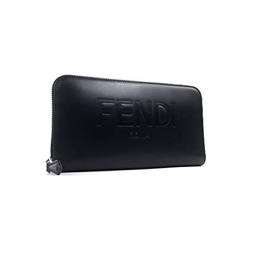 [フェンディ] ラウンドファスナー 長財布 ロゴ 7 0210 BLACK [並行輸入品]