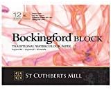 Bockingford Watercolour Block 140lb/300gms 9x12"/228x305mm Hot Press