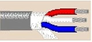 8791 18 AWG 3C Stranded TC Spiral Serve 80% Communications & Control Cable VW-1 - Chrome Belden (340FT)