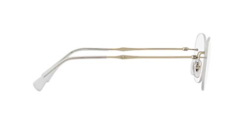 Image of Ray-Ban RX8747 Titanium Oval Prescription Eyeglass Frames