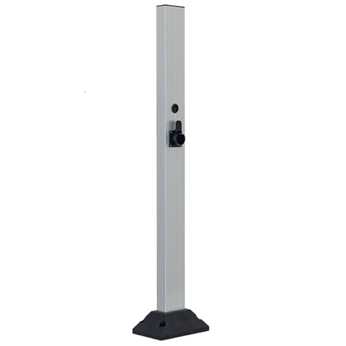 Support de borne de recharge autoportant en aluminium pour extérieur