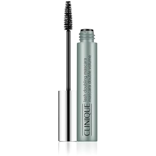 Clinique Lash Doubling Mascara | Length, Defining + Safe for Sensitive Eyes, Black, 1 Fl Oz
