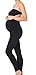 MOTHERS ESSENTIALS Maternity Pregnant Women Leggings, Seller from USA (x-Small, Black)