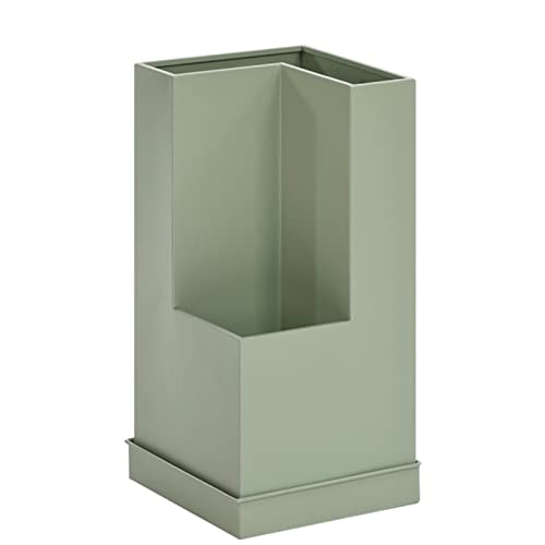 Porte-parapluie d'angle multifonctionnel vert design intérieur - 2