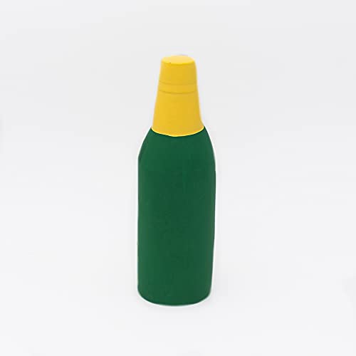 ZippyPaws - Latex Happy Hour Crusherz, Drink Themed Crunch Water Bottle Dog Toy - Champangne, Multicolours, Medium/Large - Image 2