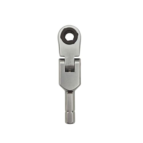 Llave dinamométrica ajustable y ergonómica, instalación rápida, llave de trinquete reversible para reparación electrónica, juego de compatibilidad hexagonal, herramienta de trinquete bidireccional