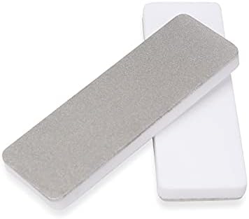 DMD Mini Double Side Whetstone-Diamond Ceramic Pocket Knife Sharpener | Outdoor Knife Sharpener | Portable Diamond Abrasive Tools | Good Partner for Various Outdoor Activities