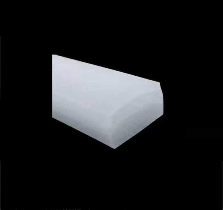 Manguito de tubo cuadrado de silicona rojo/negro/B/azul/transparente, resistente a altas temperaturas, tira de sellado rectangular, carcasa protectora de 80 a 1 m