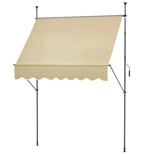 Outsunny Toldo Manual Retráctil 2x1,2 m