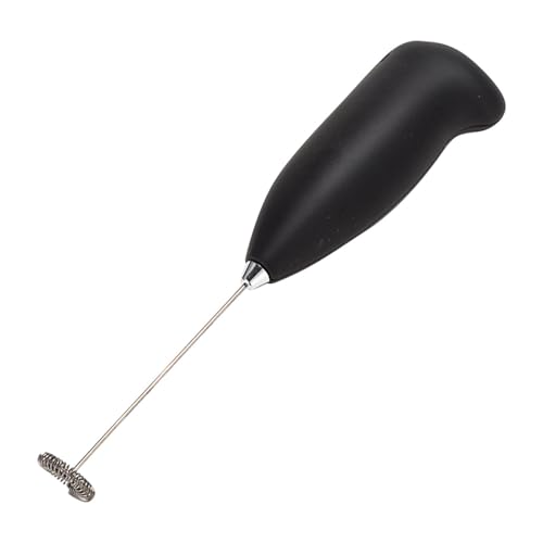 Batidor eléctrico con espumador de leche - Cuerpo de acero inoxidable resistente, batidora de inmersión, espumador de leche | Batidora portátil a batería de alta velocidad, batidora de café para leche