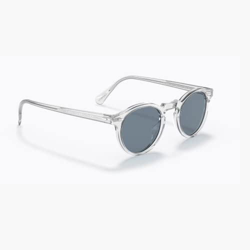 Oliver Peoples New OV 5217 S Gregory Peck Sun 1101R8 Crystal/Crystal Indigo Sunglasses3