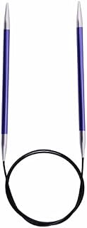 KNIT PRO KP47213 Zing: Fixed Circular Knitting Pins: 150cm x 6.00mm, 6mm , Purple