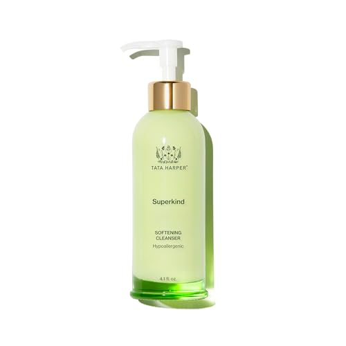 Tata Harper Superkind Softening Cleanser Gentle Cleanser for Sensitive Skin Hypoallergenic Skincare Fragrance Free Natural Skincare Dermatologist Tested Vegan 125ml