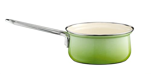 Riess Nouvelle - Smaragd Saucepan Without Glass Lid 16, Diameter-/ 1 Litre Green, 1 Litres