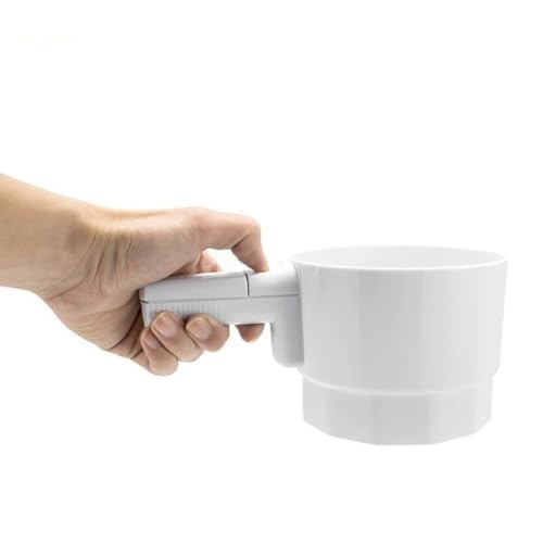 URPIZY Colino elettrico per farina, utensile da forno, filtro per perdite, filtro, rete di sabbia fine, dispositivo manuale