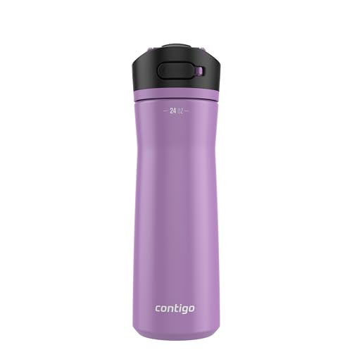 Contigo Ashland Water Bottle, 24 oz, Purple