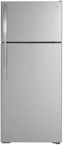 GE GTE18GTNRWW 28" Energy Star Qualified Top Freezer Refrigerator...
