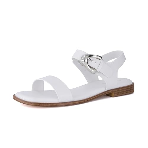CUSHIONAIRE Cello Women's Ankle Strap Sandal With Cushioned Footbed and Adjustable Buckle