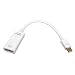 GXMRHWY 4K Mini DP to HDMI Cable for Network PC Products Small Case
