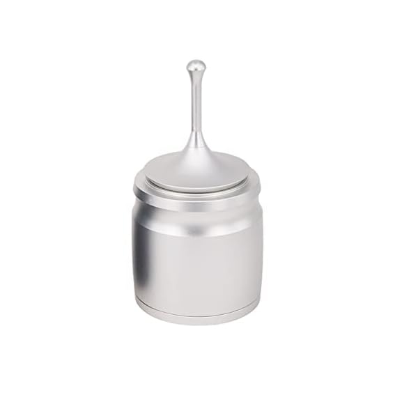LENSHAO Manija de café Tamper Aluminio Anillo de dosificación inteligente 58MM Espresso Barista Powder Recogedor para…