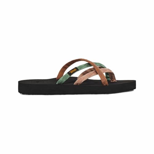 Teva Women's Olowahu, Mixed B Maple Sugar Multi, 10 M US