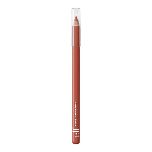 Image of e.l.f. Cream Glide Lip Liner, Highly Pigmented Pencil for Shaping & Sculpting Lips, Semi-Matte Finish, Vegan & Cruelty-Free, Cinnamatic