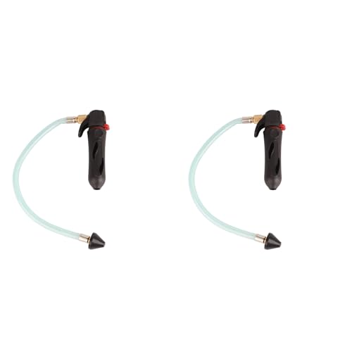 TOPINCN 2PCS Drain Gun with Flexible Hose for AC Condensate Line, Air Conditioner Cleaner Blaster Opener Kit, Air Conditioner Cleaner
