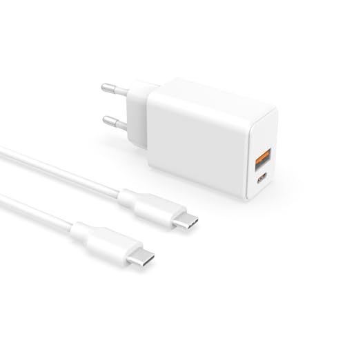 Chargeur Rapide PD 30W Compatible avec Sony Xperia 1/10/5 VII VI V IV III II – Chargeur Secteur 30 Watt avec Câble de Charge 1,8 M