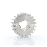 1 stücke 2 Modul 24T/25T Stirnradgetriebe mit Passfedernut 304 Edelstahl Zylindrische Zahnräder Mechanische Übertragung für CNC-Geräte(24T Bore 24mm+Keyway 8mm)